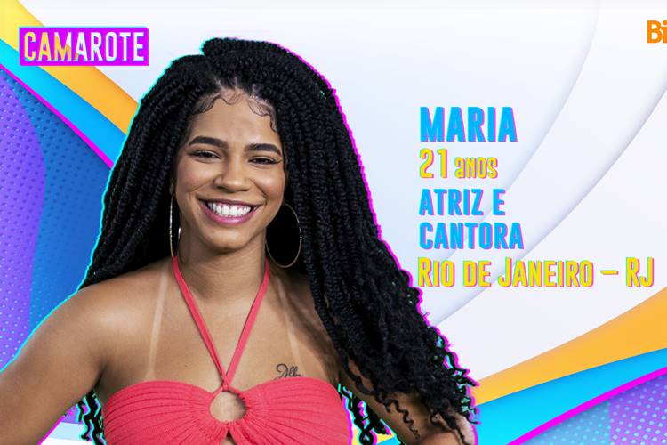 BBB22 - Maria (Divulgação/TV Globo)