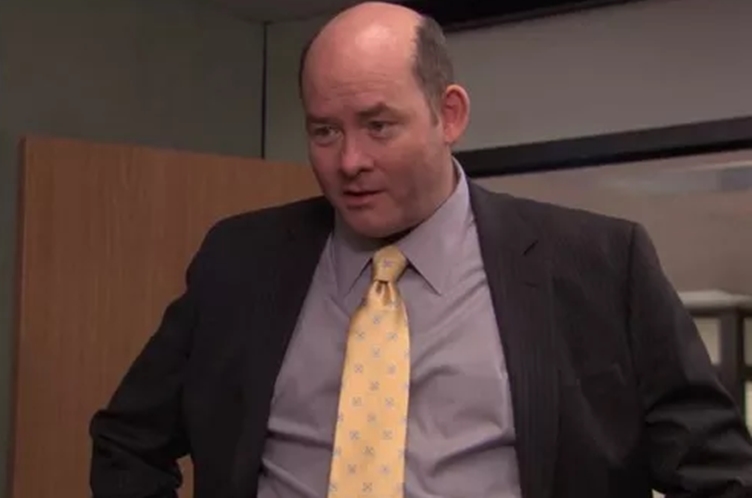 O ator David Koechner em cena da série The Office (Foto: Reprodução)