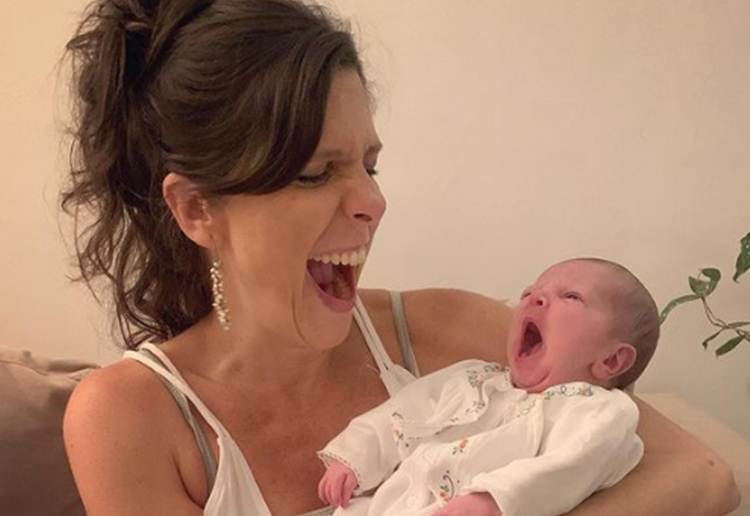 Georgiana Goes e a filha - Instagram