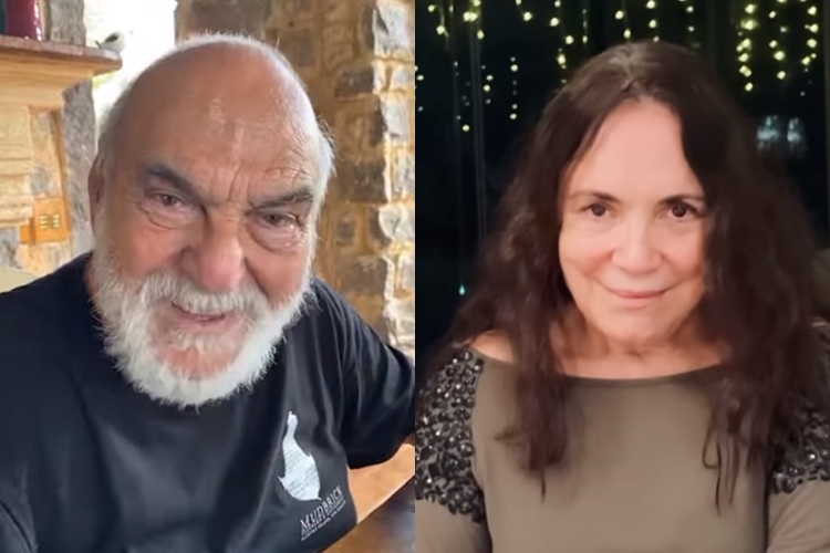 Lima e Regina Duarte