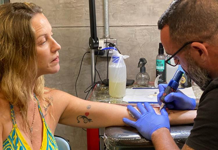 Luana Piovani tatuagem - Instagram