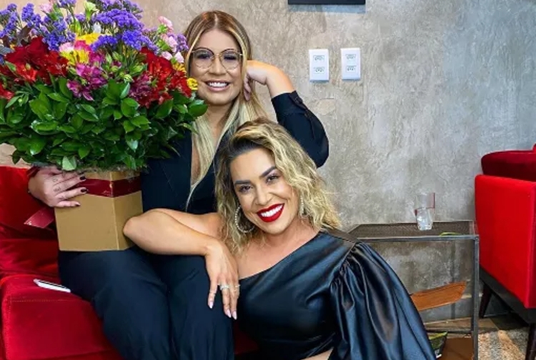 Naiara Azevedo e Marília Mendonça