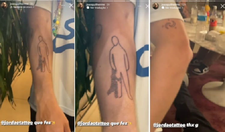 Tatuagens João Guilherme (Foto: Reprodução do Instagram)