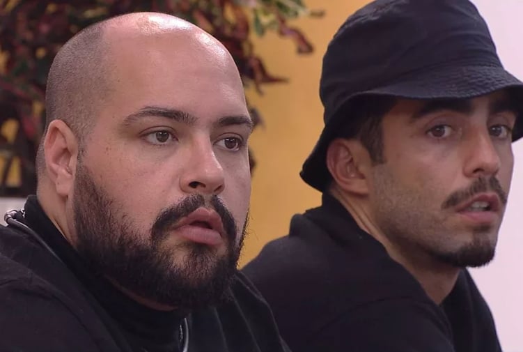 Tiago Abravanel e Pedro Scooby batem boca com Luciano no BBB22 Tiago Abravanel e Pedro Scooby batem boca com Luciano no BBB22