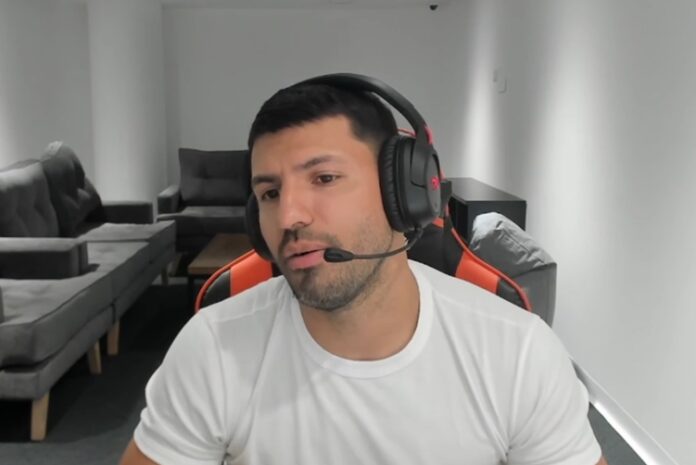 Aguero Ex-jogador Aguero (Foto: Reprodução/Twitch)