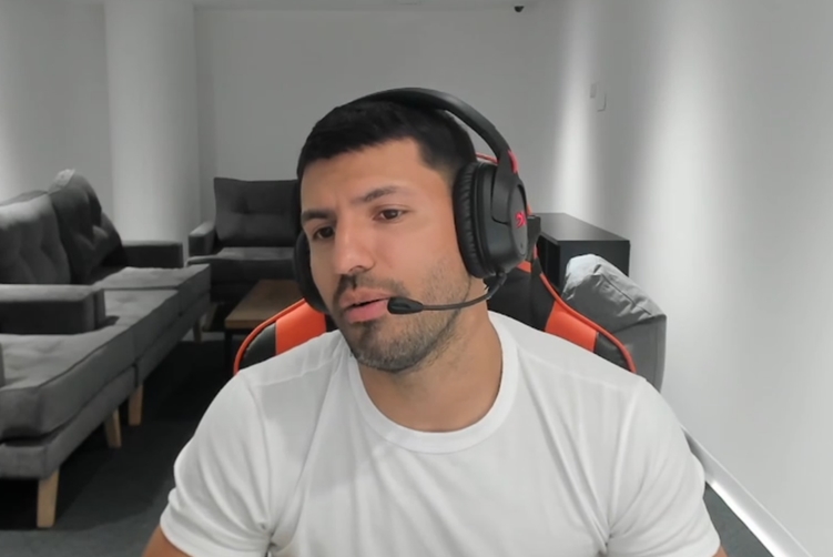 Aguero Ex-jogador Aguero (Foto: Reprodução/Twitch)