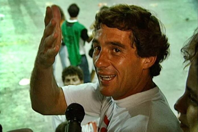 Ayrton Senna (Globo/Reinaldo Bouzan)