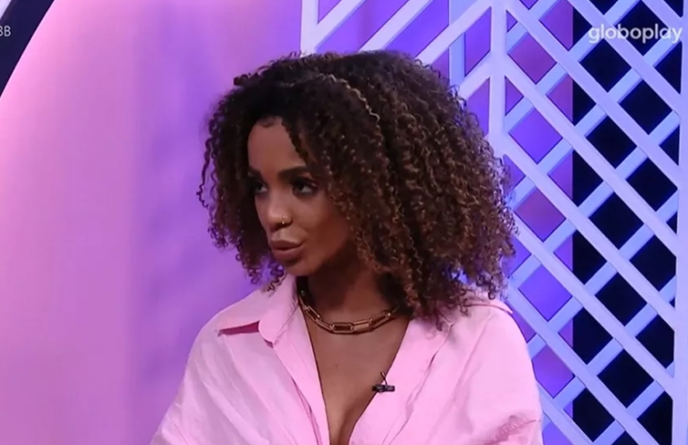 Brunna Gonçalves no BBB22 (Foto - Globo)