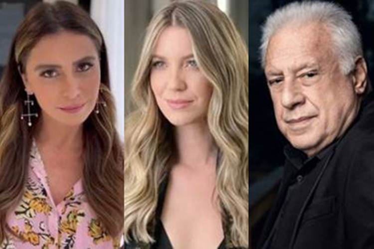 guerra - Giovanna, Nathalia e Antonio Fagundes - Instagram