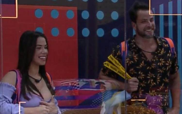 Gustavo e Larissa BBB - Globo