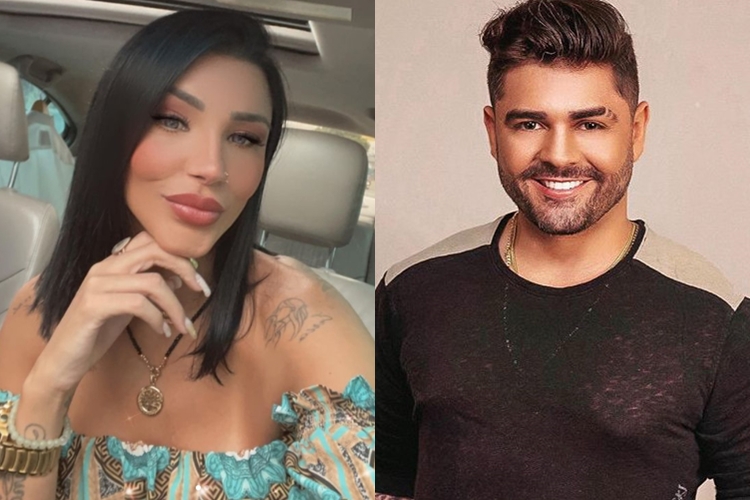 Jenny Miranda e Matheus Salles