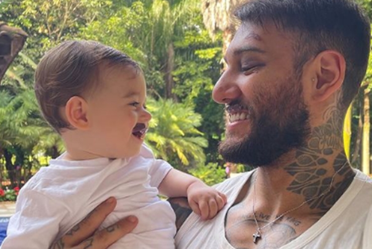 Lucas Luco e filho reprodução Instagram Lucas Luco e filho reprodução Instagram