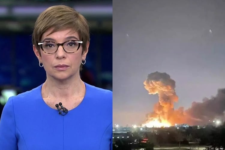 Plantão da Globo anuncia guerra entre Rússia e Ucrânia