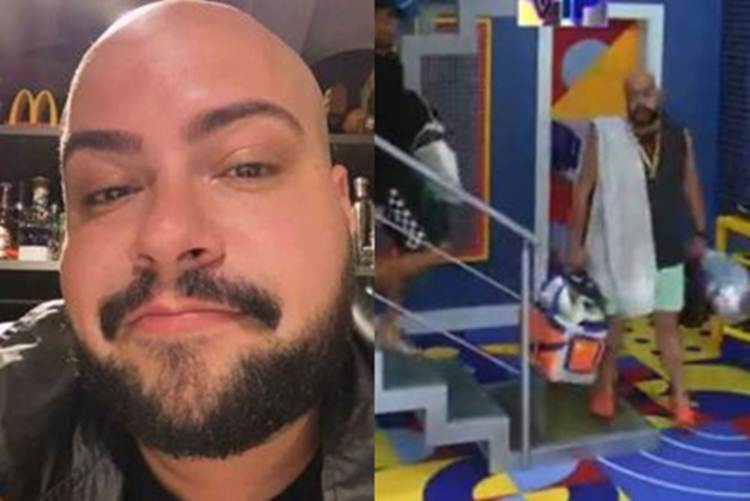 Tiago Abravanel de malas prontas - Reprodução Twitter