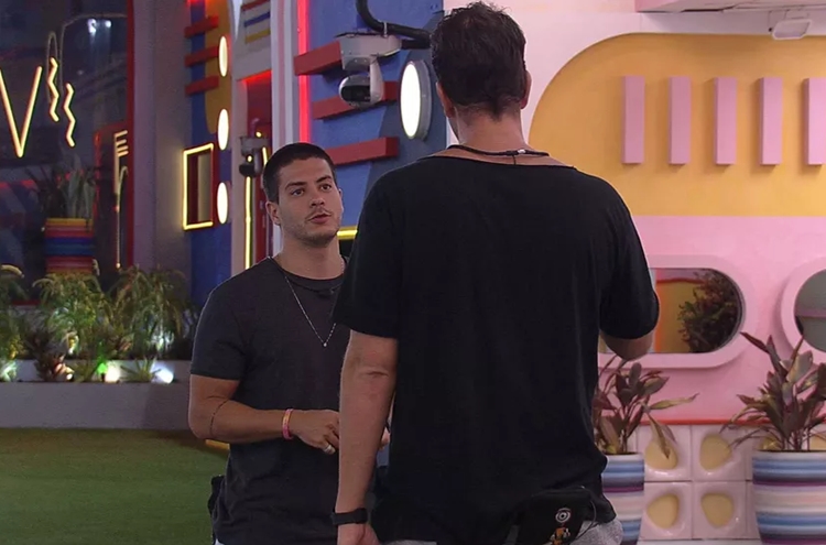 Arthur Aguiar e Gustavo no BBB22 Arthur Aguiar e Gustavo no BBB22