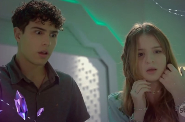 João e Poliana (Foto: Reprodução/SBT)