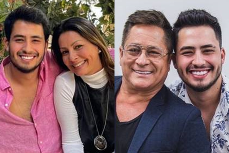 Leonardo, Liz Vargas e Matheus Leonardo, Liz Vargas e Matheus