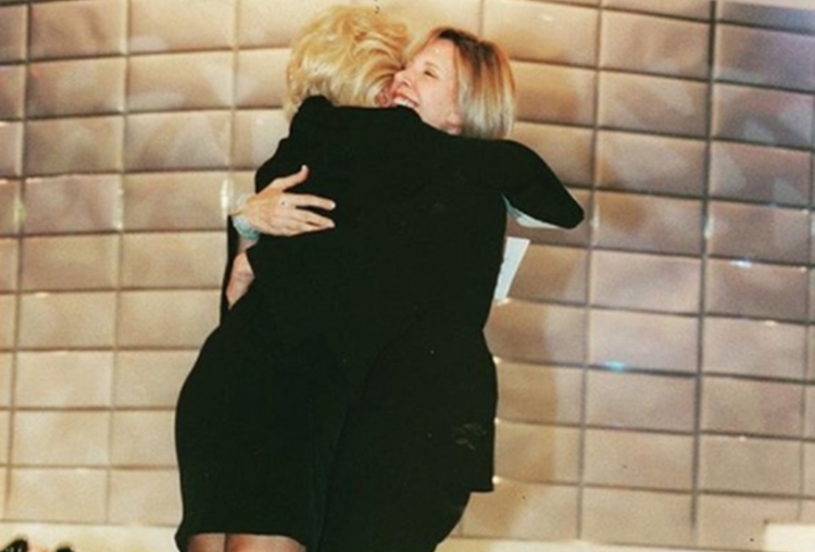 Marília Gabriela e Hebe Camargo