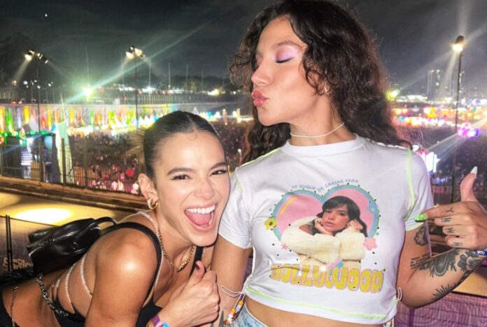 Priscilla Alcântara e Bruna Marquezine