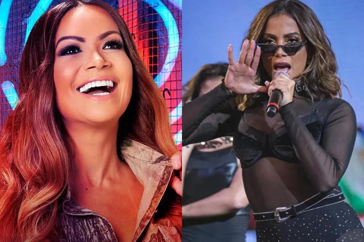 Solange Almeida e Anitta Solange Almeida e Anitta