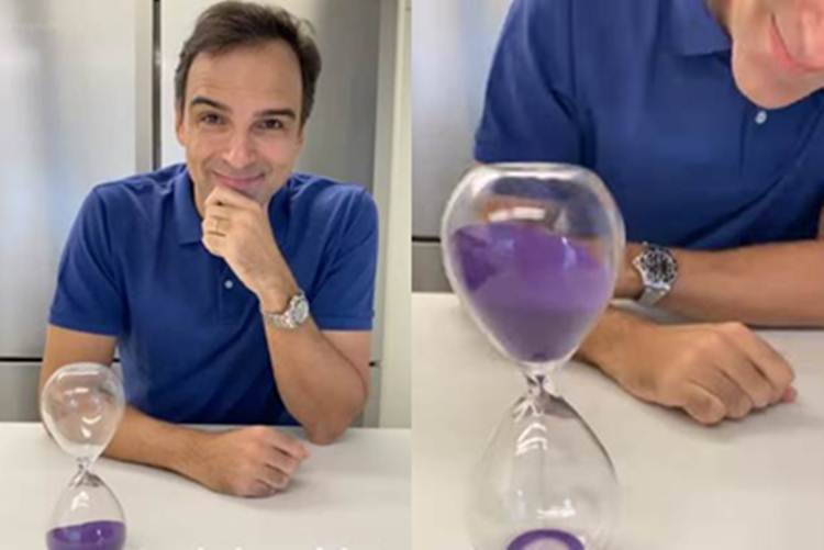 Tadeu Schmidt 50 dias - Instagram