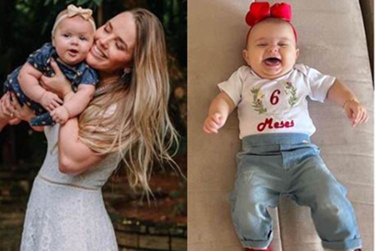 Thaeme comemora o 9º mesversário da filha com o tema Chapeuzinho