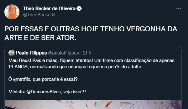 Theo Becker Post de Theo - Twitter