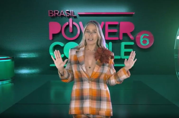 Adriane Galisteu no 'Power Couple Brasil 6' (Foto: Divulgação/Record TV)