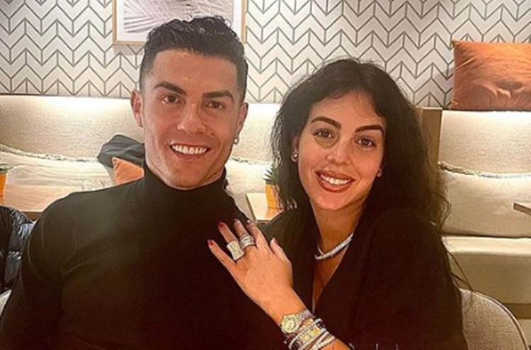 Cristiano Ronaldo e a mulher, Georgiana - Instagram