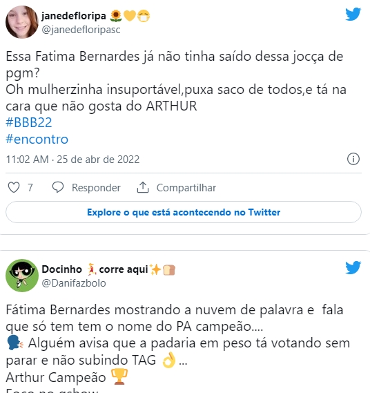 Fátima/ Twitter Fátima/ Twitter