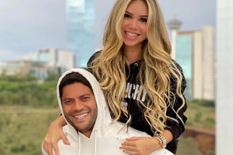 Hulck Paraiba e sua esposa Câmila de Angelo Instagram