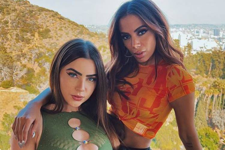 Jade Picon e Anitta/Instagram