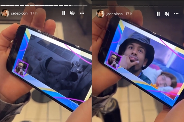 Jade Picon reprodução Instagram montagem Area Vip