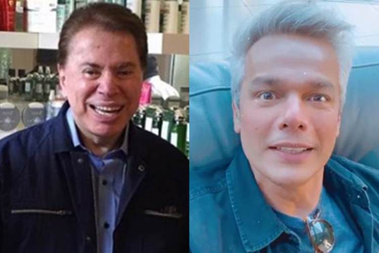 Otaviano Costa e Silvio Santos - Instagram