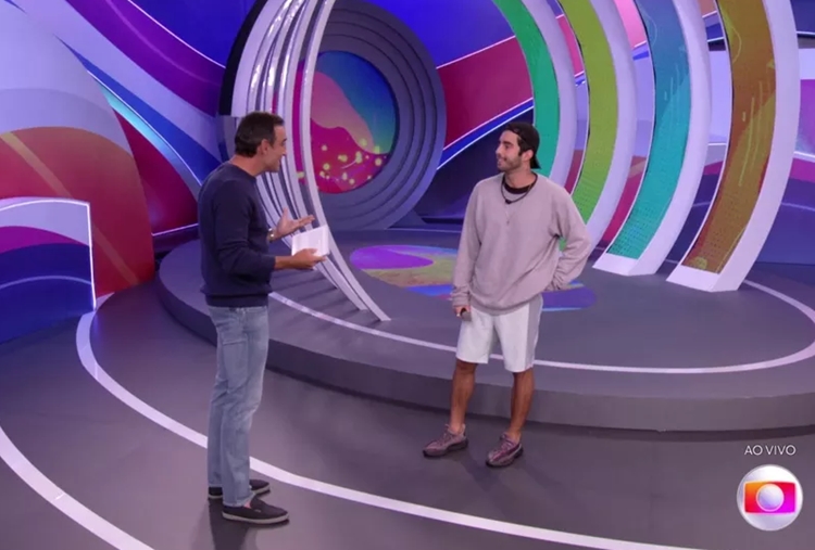 Pedro Scooby se emociona com discurso de Tadeu Schmidt: “Uma das coisas mais bonitas”