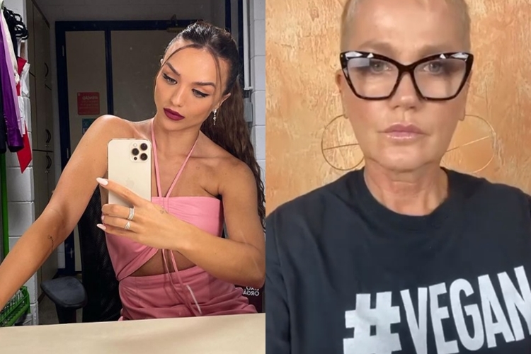 Rafa Kalimann e Xuxa Menegel reprodução Instagram montagem Area Vip Rafa Kalimann e Xuxa Menegel reprodução Instagram montagem Area Vip