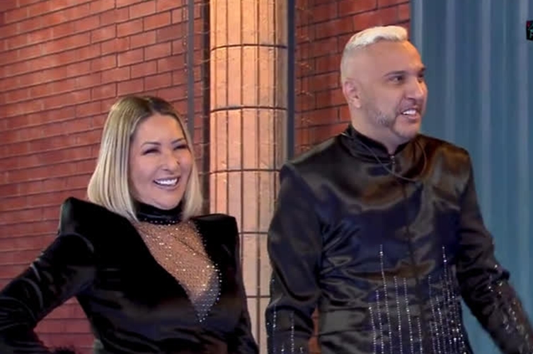 Baronesa e Rogério, os pais de MC Gui, no Power Couple 6