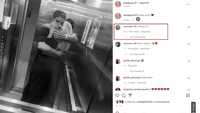 Caio Castro e Namorada Instagram