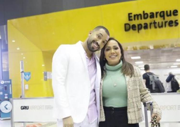 Gil do Vigor e a mãe - Instagram