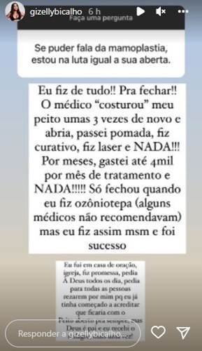 Gizelly Bicalho print stories