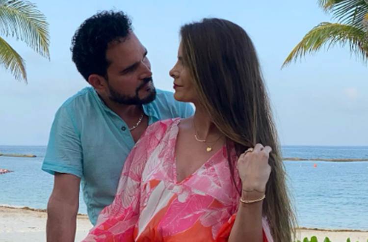 Luciano Camargo e a mulher, Flávia - Instagram
