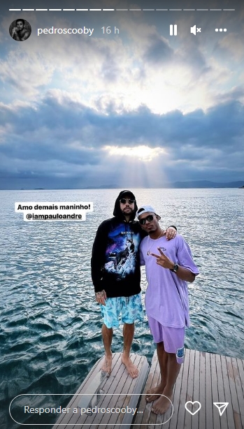 Pedro Scooby e Paulo André Instagram