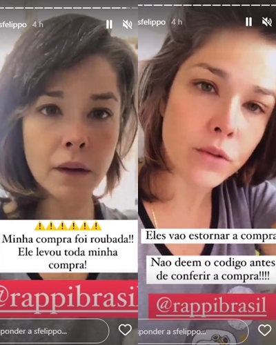 Samara Felippo Instagram montagem Area Vip