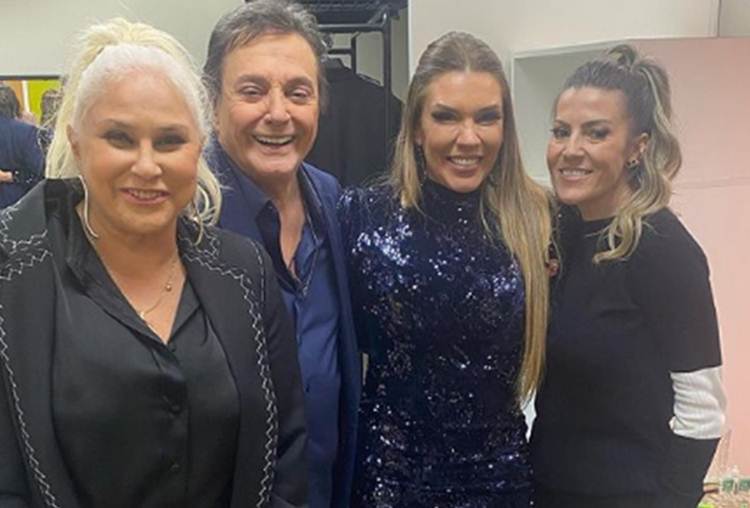 Simony com Fabio Jr e Fafá de Belém - Instagram