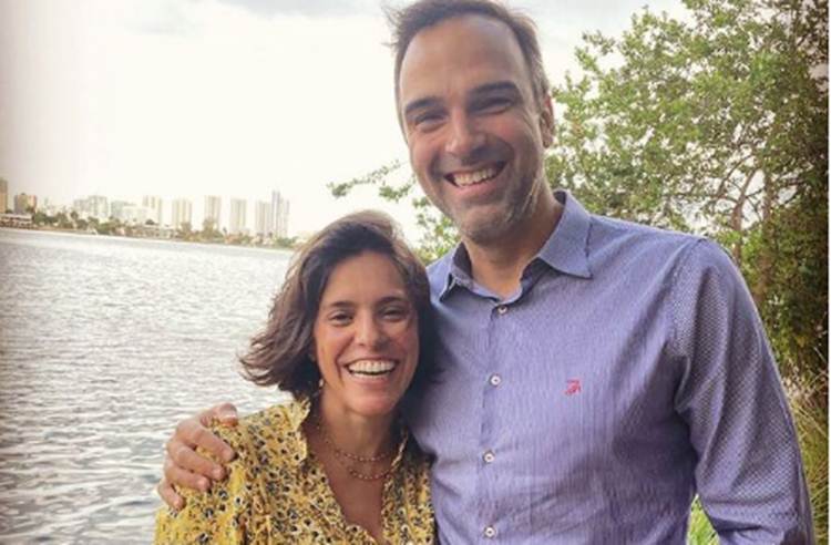 Tadeu Schmidt e a mulher, Ana Cristina - Instagram