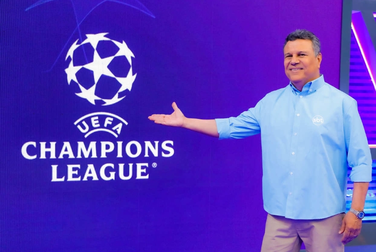 Téo José narrará final da Champions - Rerodução SBT Téo José narrará final da Champions - Rerodução SBT