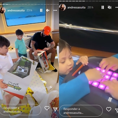 Andressa Suita foto Stories Instagram montagem Area Vip Andressa Suita foto Stories Instagram montagem Area Vip
