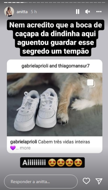 Anitta reprodução Instagram Stories Anitta reprodução Instagram Stories