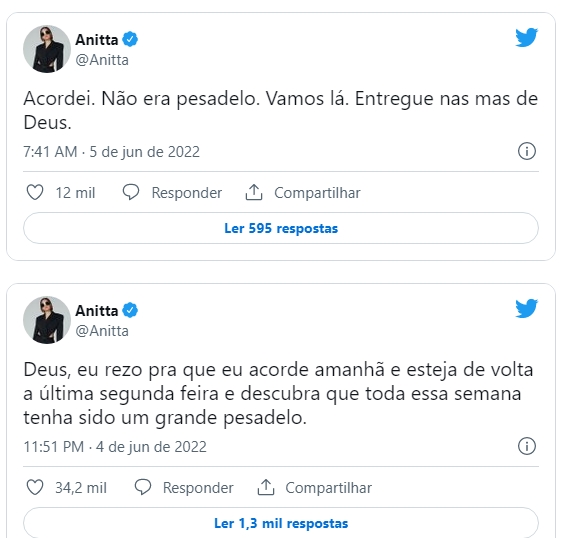 Anitta Twitter