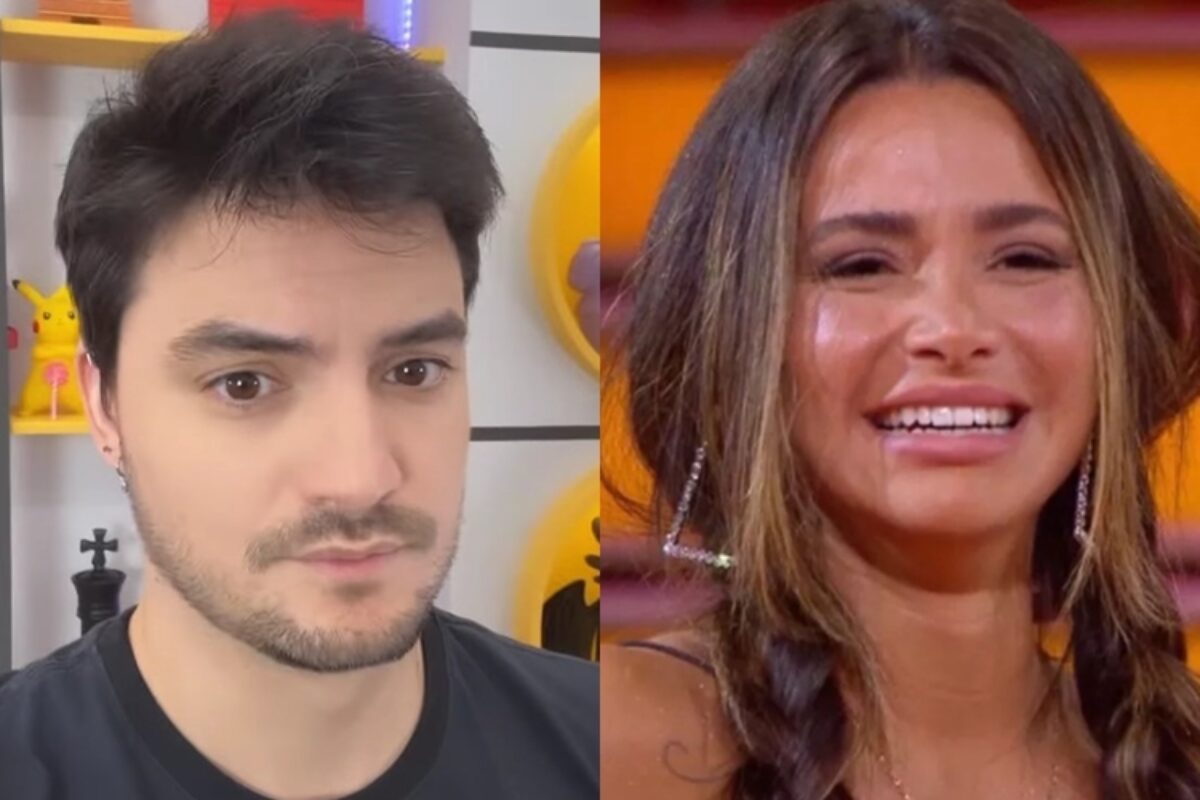 Felipe Neto reage ao terceiro lugar de Bruna Gomes no 'Big Brother': A  maior jogadora, era a favorita